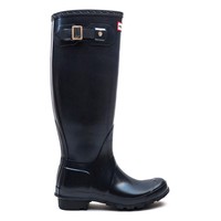 Hunter Wellies Women’s Original Tall Wellington Boots - Navy Hunter Wellies Women’s Original Tall Wellington Boots - Navy