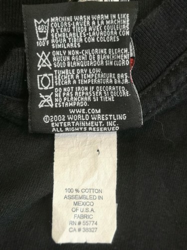 VTG 2003 Brock Lesnar "Unleashed F5 Fury" T-Shirt Medium WWF/WWE Suplex City - Bild 10 von 10