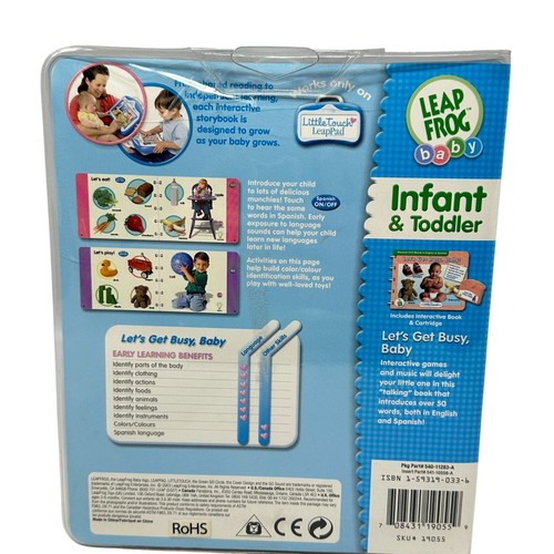 LeapFrog LittleTouch LeapPad Infant Toddler Interactive Storybooks Set Dora - Picture 3 of 11