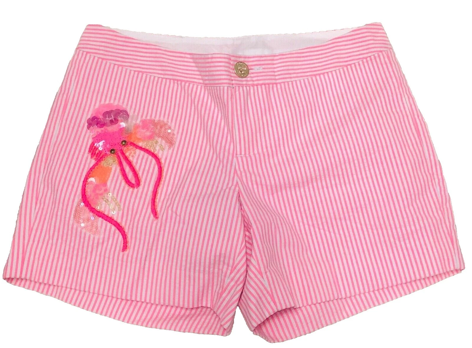 Шорты в полоску из хлопка Lilly Pulitzer для женщин