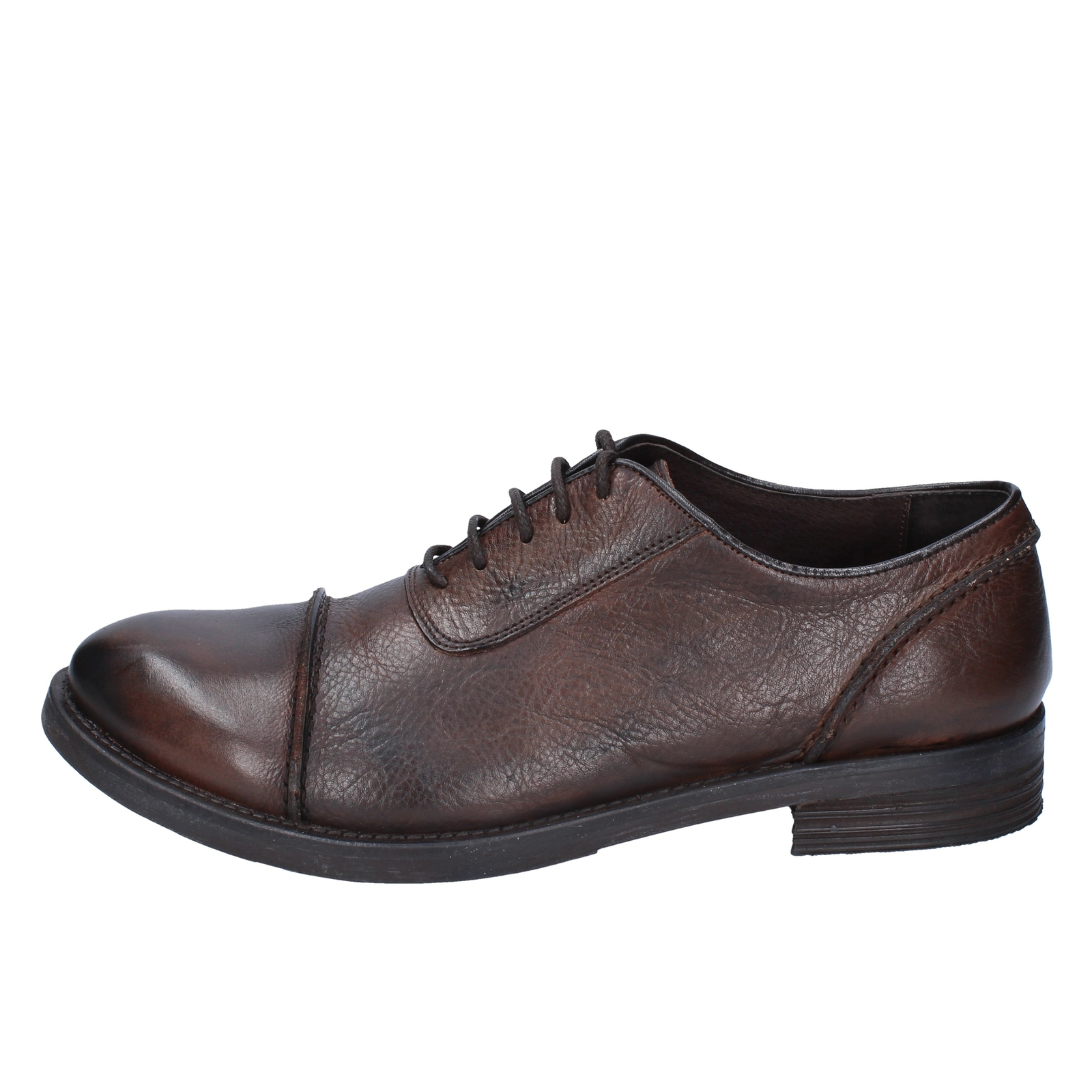 BS757 +2 PIU' DUE shoes brown cuero hombre elegantes Italia cordones otoño-i BS757 +2 PIU' DUE shoes brown cuero hombre elegantes Italia cordones otoño-i