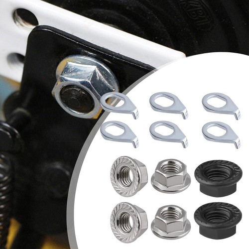 High Quality Carbon Steel Nuts and Safety Washer for Bike Hub Motor M8M9 5M10 - Bild 6 von 11