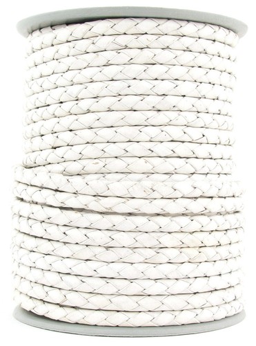 Xsotica® Round Bolo Braided Leather Cord 3 mm - Picture 36 of 37