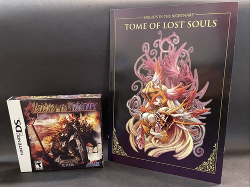 🔥Knights in the Nightmare Nintendo DS Complete CIB With Art Book Authentic - Picture 1 of 11