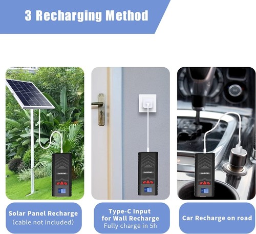 97Wh/100W Portable Laptop Charger Power Bank External Travel Battery Notebook - Picture 6 of 11