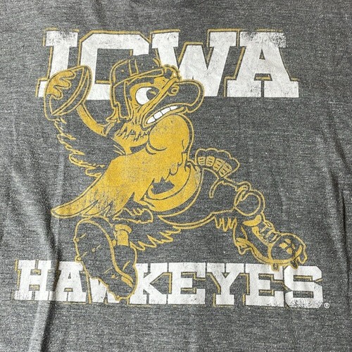Garage Cotton Iowa Hawkeyes Unisex XL Grau Football Tee - Bild 2 von 7