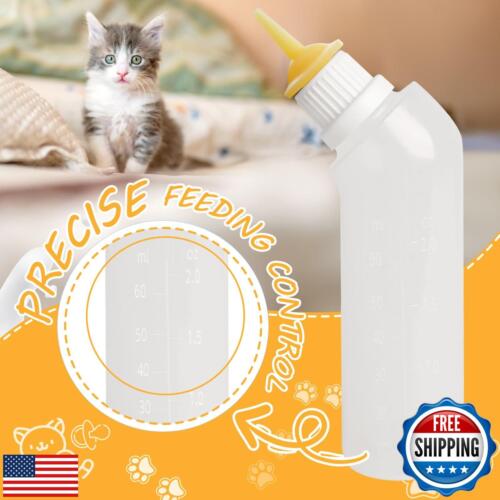Jiaxix 5Pack Puppy Bottles for Nursing,Kitten Bottle Feeding Kit Nipple for N - Picture 3 of 5