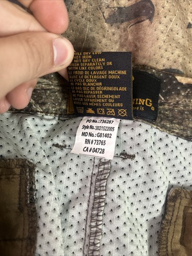 Browning 2xl Mesh Realtree Breakup Camo Cargo Pants - Picture 11 of 12