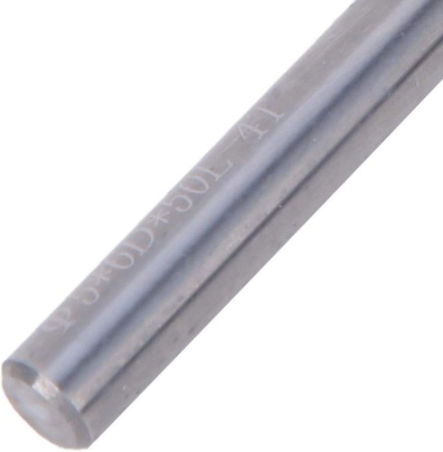 5Pcs HRC55 5mm-50L CNC Carbide End Mill Drill Bit 4 Fulte Tungsten Mill Cutter - Picture 6 of 7