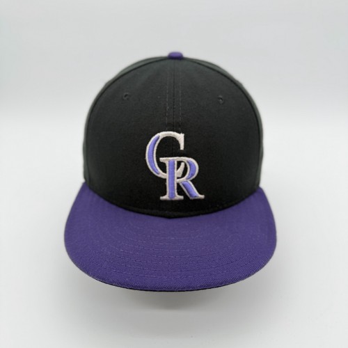 New Era 59FIFTY Colorado Rockies Baseball Cap Hat 7 3/8 CoolBase Made in USA