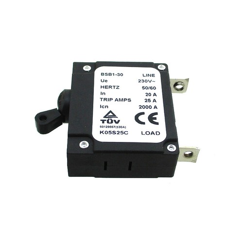 Generator Circuit Breaker 230V 20A In 25A Trip Amps 2000A BSB1-30 Hertz 50/60 - Bild 5 von 8