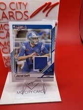 2024 Donruss Threads Jared Goff Patch  #DTH-JGO Detroit Lions