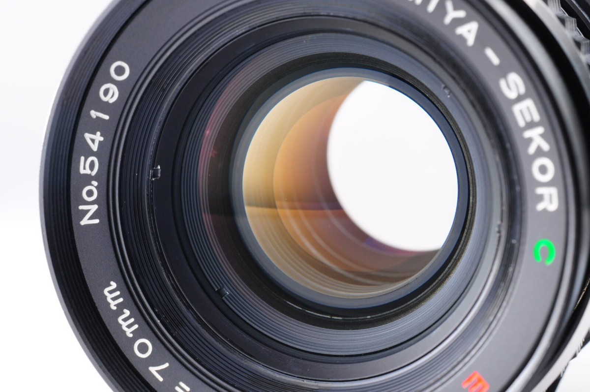 CLA'd *Exc+5 w/Hood* Mamiya Sekor C E 70mm f/2.8 For M645 CLA'd *Exc+5 w/Hood* Mamiya Sekor C E 70mm f/2.8 For M645