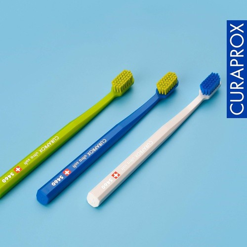 Curaprox Toothbrush Set CS 5460-3-Pack Ultra Soft Manual Toothbrush for Adult - Picture 6 of 7