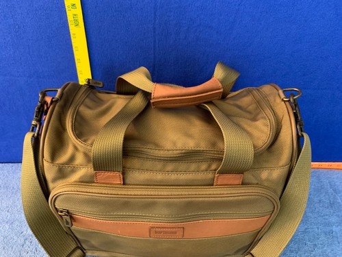Hartmann Nylon Beige Carry On Duffle Over Night Bag - Picture 2 of 24