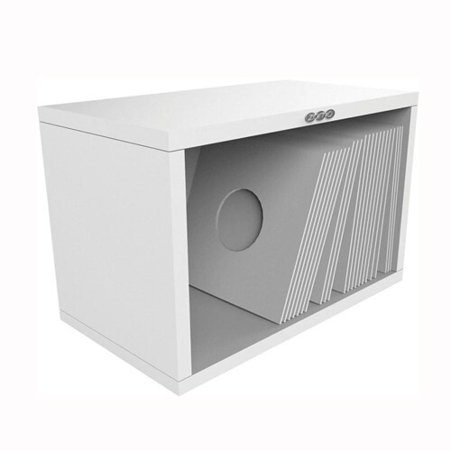 Zomo VS-Box 7/100 Vinyl Record Storage 7 inch in White flat pack - Picture 1 of 2
