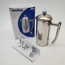 Frieling Stainless Steel French Press Coffee/Tea Maker 17oz #0102 w/Original Box