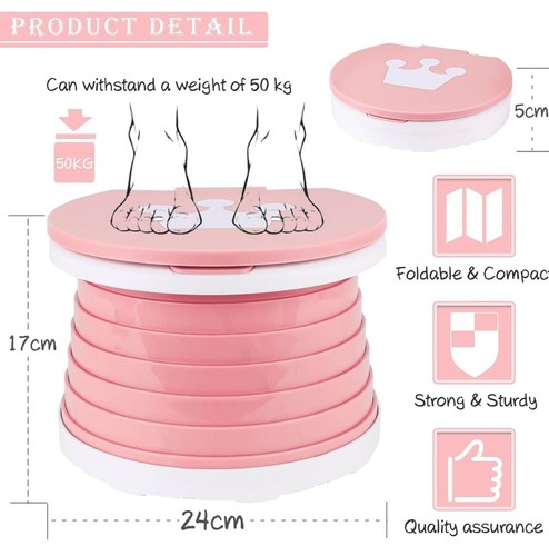 Travel Potty Foldable And Portable Toilet For Toddlers, Kids, Baby - Picture 24 of 29