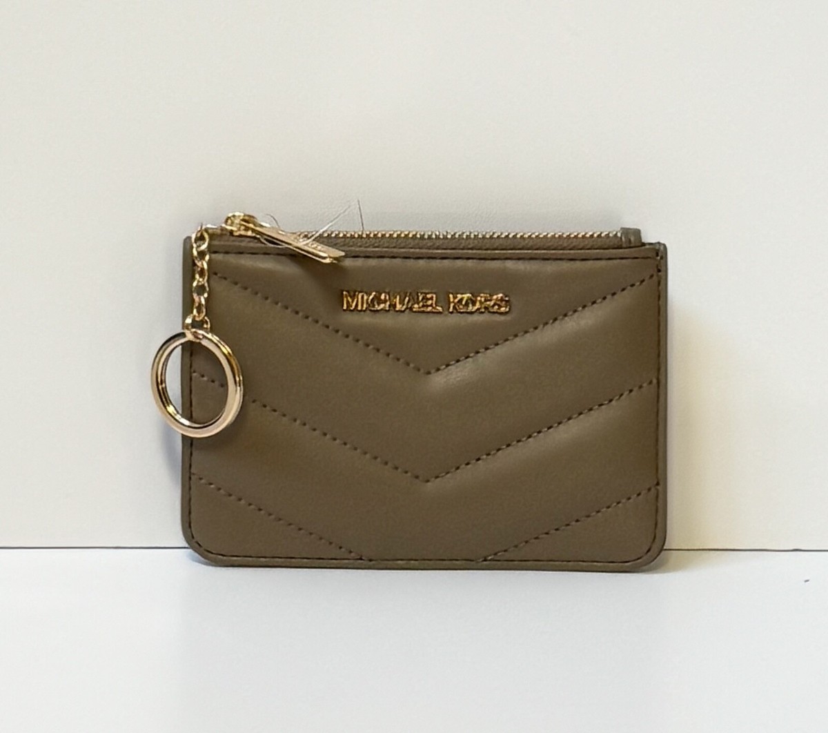 みほ MICHAEL KORS JET SET TRAVEL SMALL COINPOUCH ID HOLDER WALLET