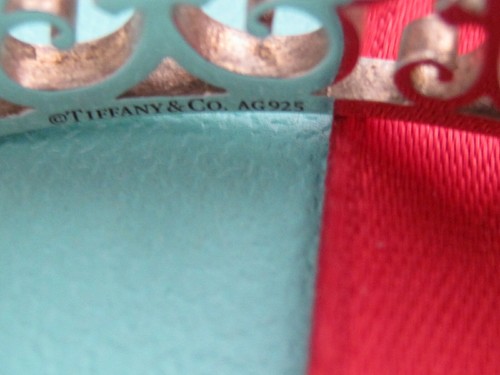 Tiffany & Co Silber Scroll Enchant Armreif Armband 8" - Bild 2 von 7