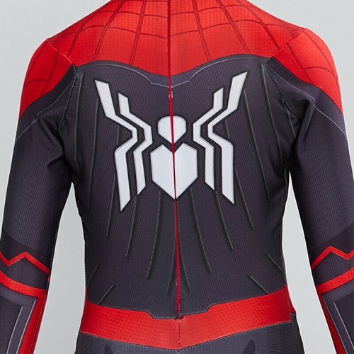 Spiderman Kostüm Kinder Marvel Spider-man Overall Jumpsuit Spielanzug Cosplay - Bild 23 von 27