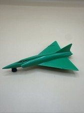 Vintage 1960s Marx American Airlines Airport Playset Green F102A Delta Dagger