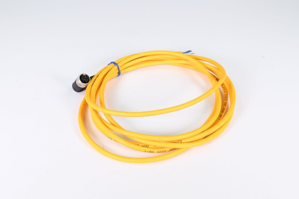 E242293, AWM Style 20233 80C 300V 3m, Connection cable yellow, L