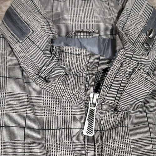 Brave Soul Jacket Men's Size Large XL Full Zip Brown Plaid Lined Quilted - Picture 7 of 14