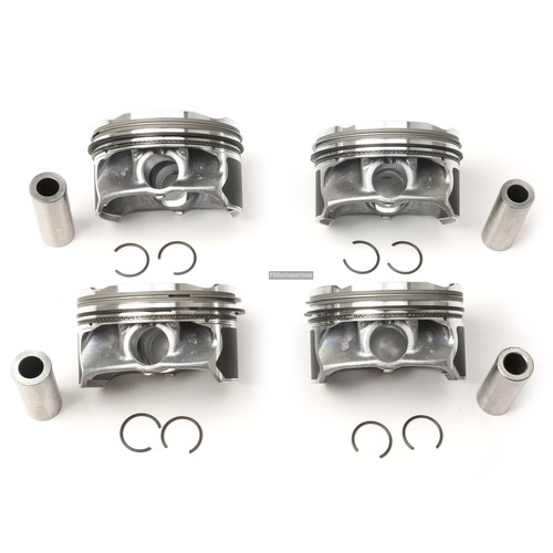 Juego de 4 anillos de pistón de gran tamaño de 0,5 mm aptos para BENZ CLASE A W176 A 160 pines: 20 mm