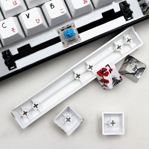 Ergonomic 71-Key Custom Keycaps with Japanese Font for GK61/RK61 Keyboards - Picture 7 of 11