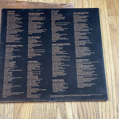 ERIC CARMEN - ERIC CARMEN SELF TITLE 1973 ARISTA RECORDS ROCK VINYL LP - Picture 4 of 6