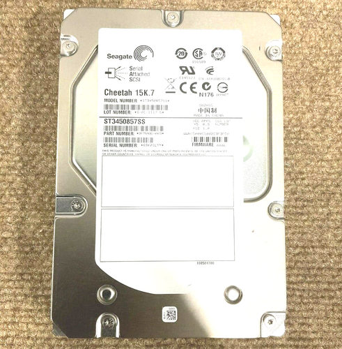Seagate Cheetah 450GB SAS2 15000 rpm Hard Drive ST3450857SS ✅❤️️✅❤️️ NEW!!