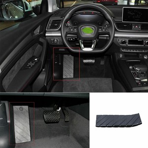 For Audi Q5 2018 2019-2021 Black Titanium Rear Air Outlet Vent Frame Trim 1PCS