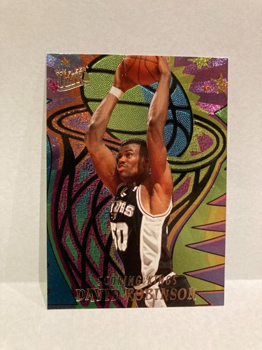 DAVID ROBINSON Spurs Set: Framed Photo, 2 1994 Fleer Cards-Dbl Trbl #8, Sc Kn #8 - Picture 5 of 8