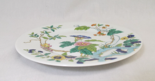 Royal Limoges PARADIS Dinner Plate 11 Available FRANCE Towle Blue Pink Flowers - Picture 4 of 10