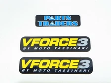 Genuine Moto Tassinari V Force Reeds Decals Set MX ATV Motocross Truck Car Logo 