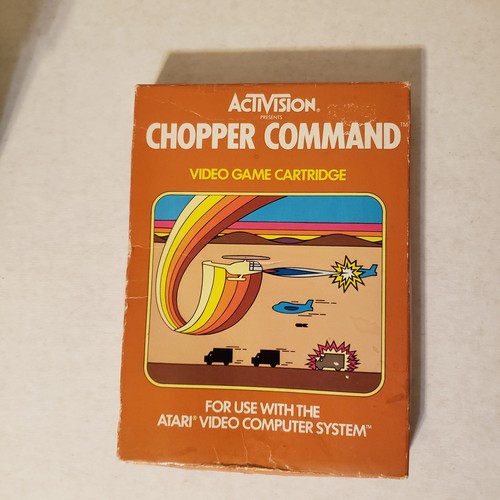 Chopper Command (Atari 2600, 1982) Works! - Picture 1 of 3