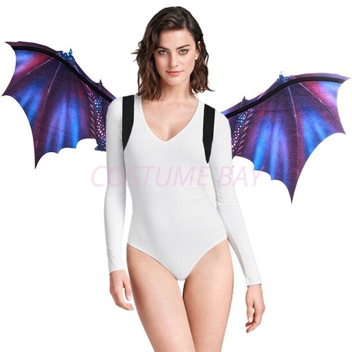 Adult Dragon Wing Mask Fancy Halloween Cosplay Mardi Gras Costume Carnival Party - Bild 18 von 51