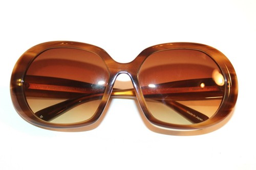 NEW OLIVER PEOPLES BALLERINA SYC BROWN GRADIENT AUTHENTIC SUNGLASSES 59-17-135MM - Picture 5 of 5