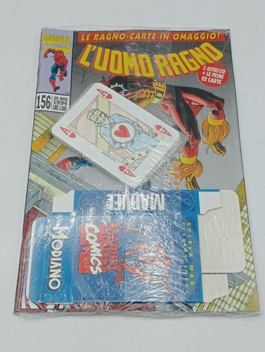 fumetto Marvel L'UOMO RAGNO numeo 156 blisterato con carte - Imagen 1 de 2