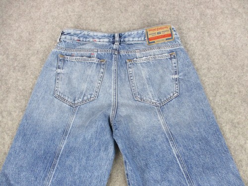 Diesel Jeans Womens 29 Blue D Akii Boot Cut Flare Light Wash 29x34 - Picture 7 of 16