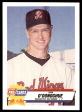 1993 Fleer ProCards Triple A All-Stars John O'Donoghue Rochester Red Wings
