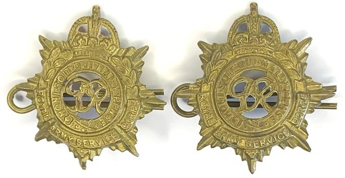 Royal Army Service Corps Kragenabzeichen (Q9)