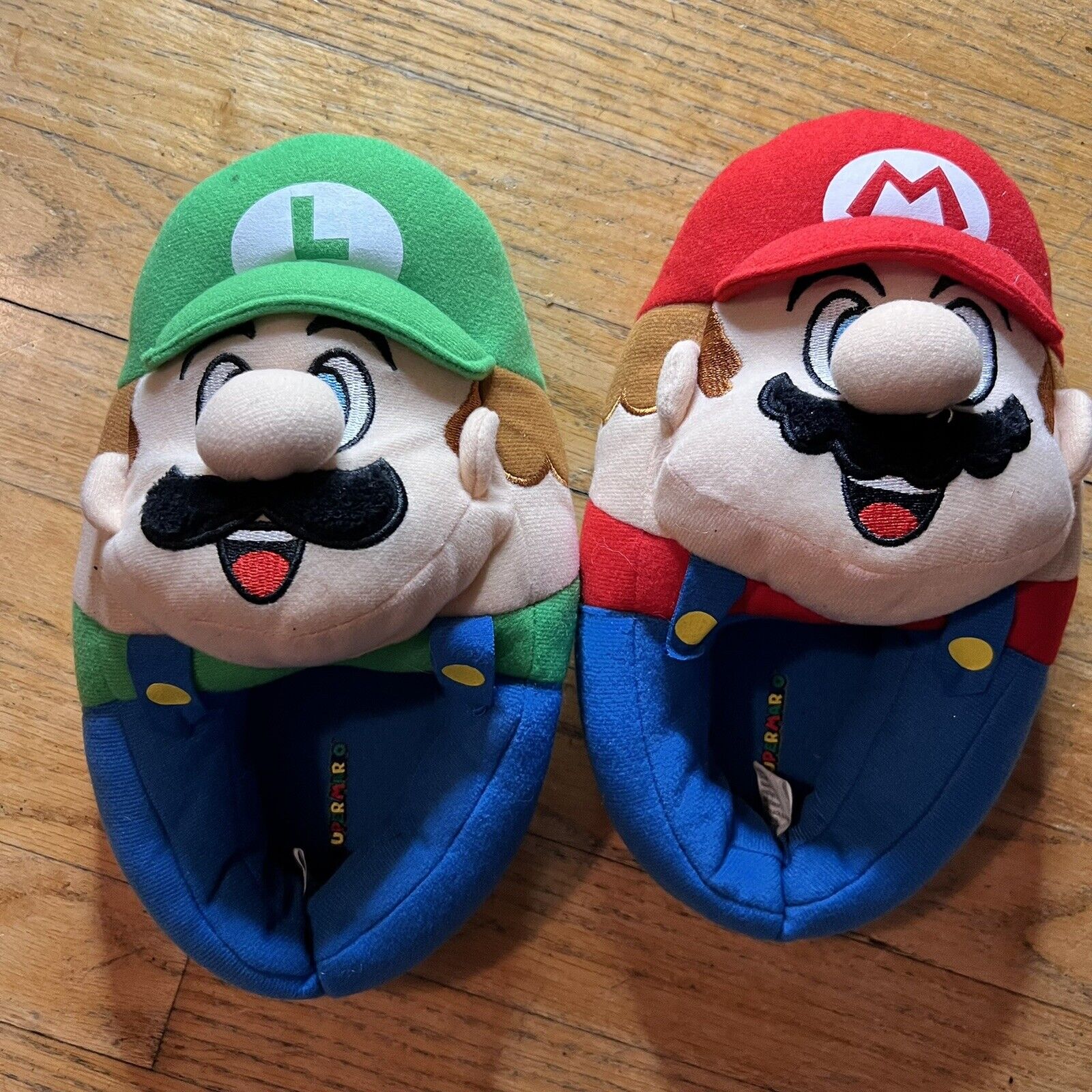 Boys mario deals slippers