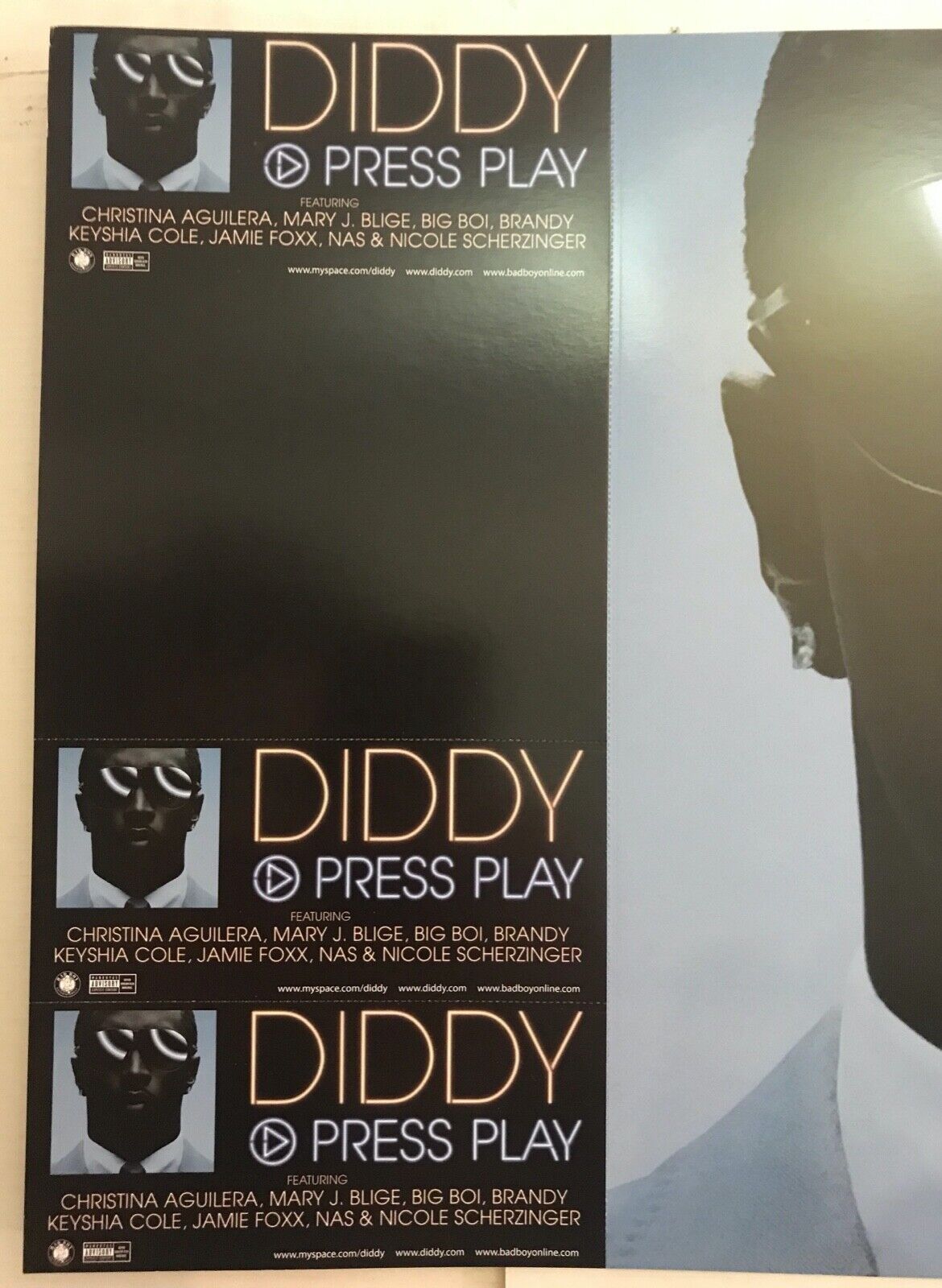  Diddy Póster Press Play Puff Daddy P. P Diddy : Hogar