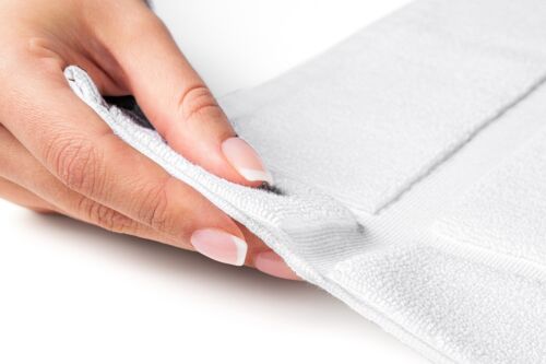 Tapetes de baño amplia decoración 24"" X 17"" 100 % algodón grueso 1350 GSM larga duración suaves - Imagen 58 de 93