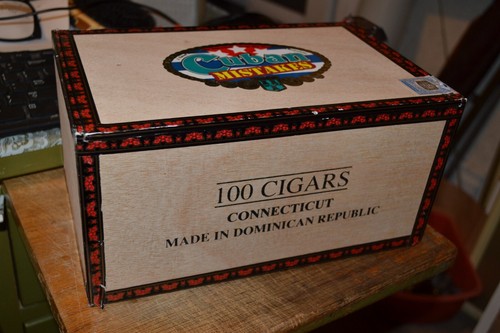 Mistakes Empty Cigar Box Wood w/ Tray Connecticut Dominican Republic Series 151 - Picture 3 of 11