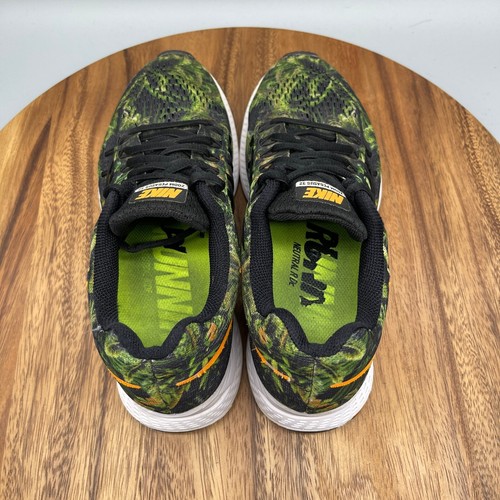 Scarpe Nike Air Zoom Pegasus 32 donna taglia 8 verde stampa foresta pluviale solstizio - Foto 5 di 8