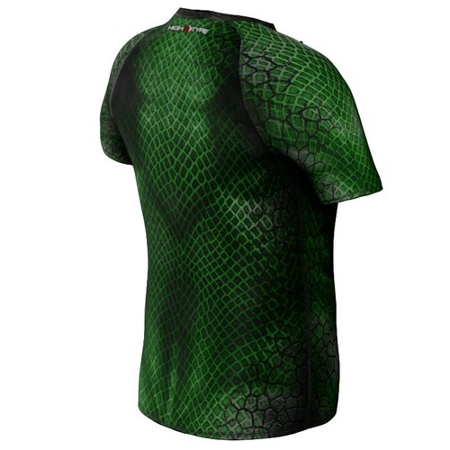 High Type KIDS Longsleeve Rash Guard, Leggings DRAGON SKIN - BJJ MMA Judo - Picture 6 of 13
