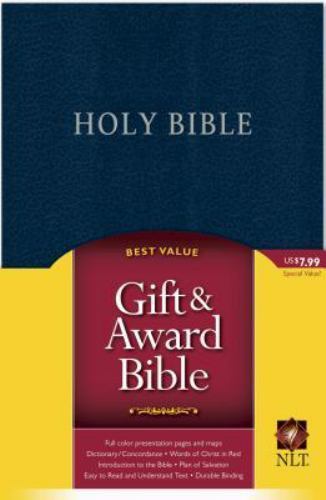 Holy Bible NLT (New Living Translation), 2004, Softcover, Blue, by Tyndale - Picture 1 of 1